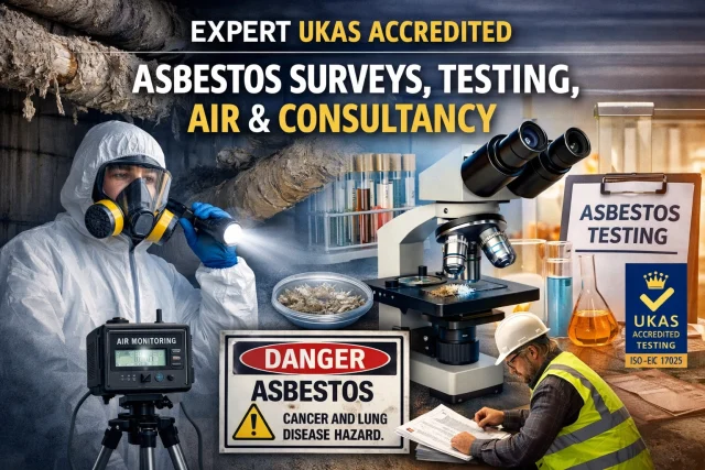 Expert UKAS Accredited Asbestos Surveys, Testing, Air & Consultancy img