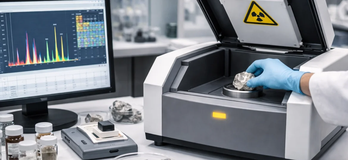 Summary of X-Ray fluorescence (XRF) Analysis lab scene img 2