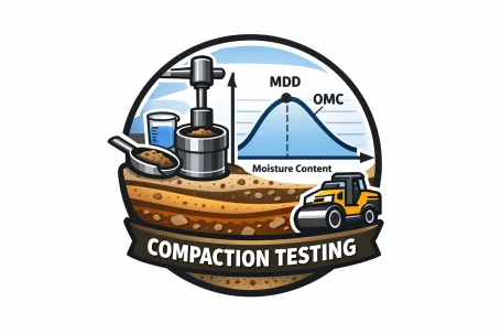 Compaction testing geotechnical icon